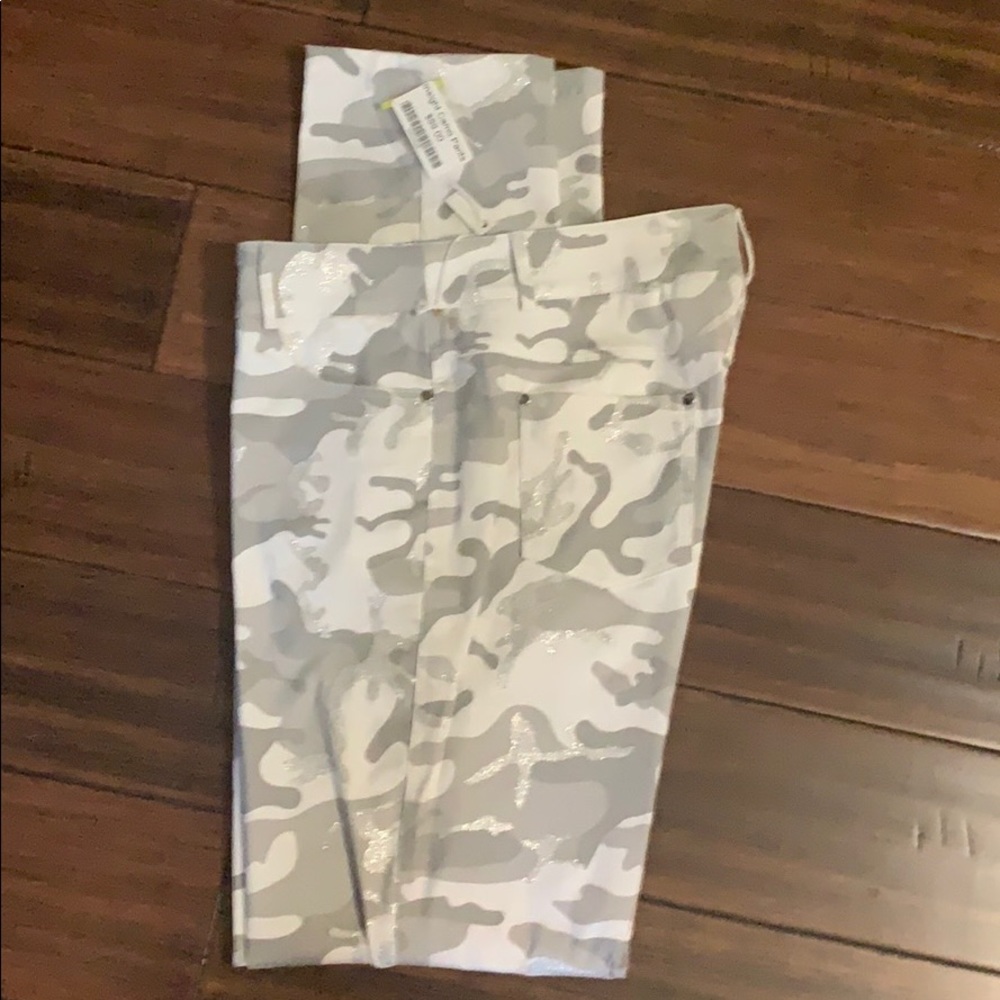 Insight glittery camp pants
